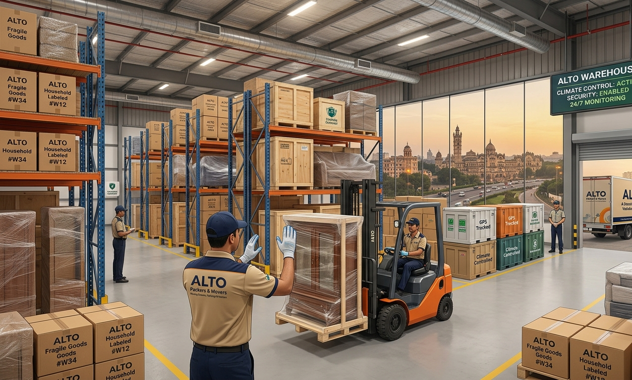 Secure warehouse and storage facility